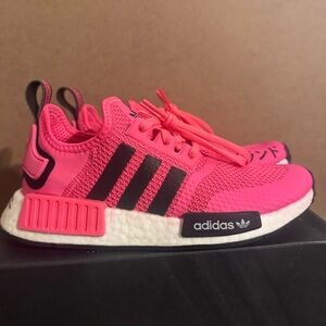 Adidas Pink and Black Sneakers